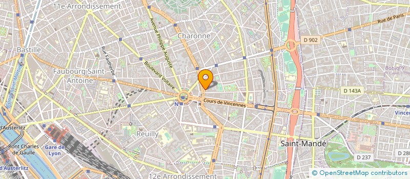 localisation de l'entreprise OXYGENE PLUS à PARIS