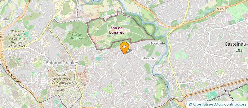 localisation de l'entreprise OXYGENE VNR à MONTPELLIER