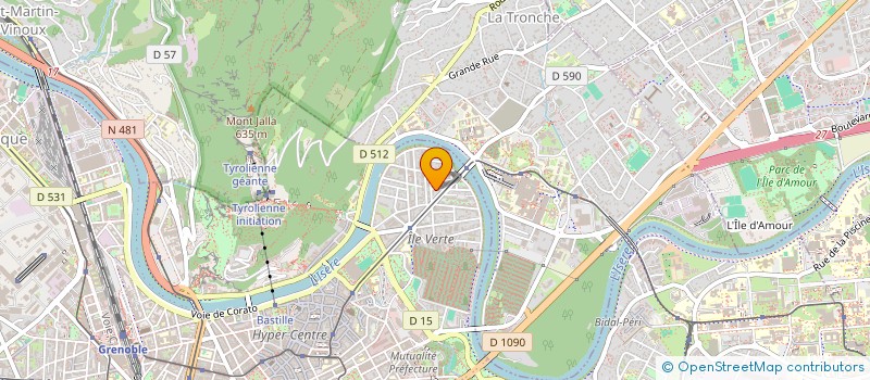 localisation de l'entreprise OXYGENSTREAM  GRENOBLE