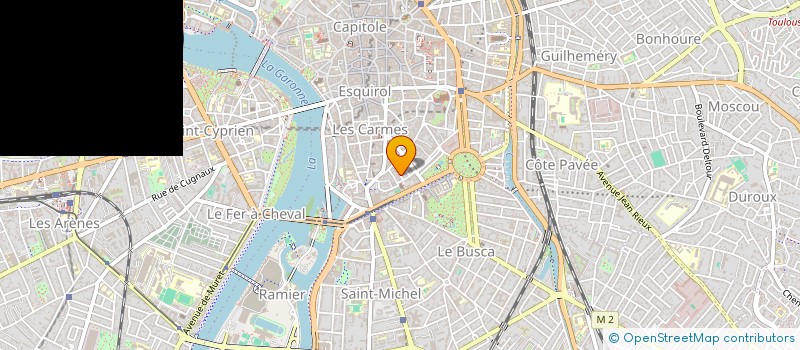 localisation de l'entreprise OXYGEO à TOULOUSE