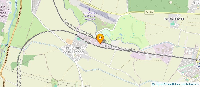 localisation de l'entreprise OXYGN PRODUCTION  SAINT-GERMAIN-DE-LA-GRANGE