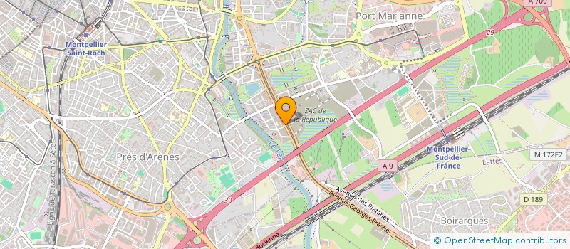 localisation de l'entreprise OXYGYM MOUV à MONTPELLIER