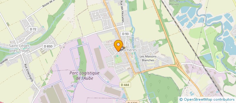 localisation de l'entreprise OXYJEM  BUCHERES