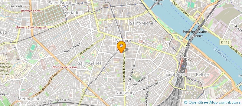 localisation de l'entreprise OXYJEN'  BORDEAUX