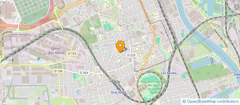 localisation de l'entreprise OXYLIV à ORLY
