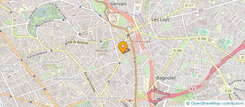 localisation de l'entreprise OXYLUMEN  PARIS