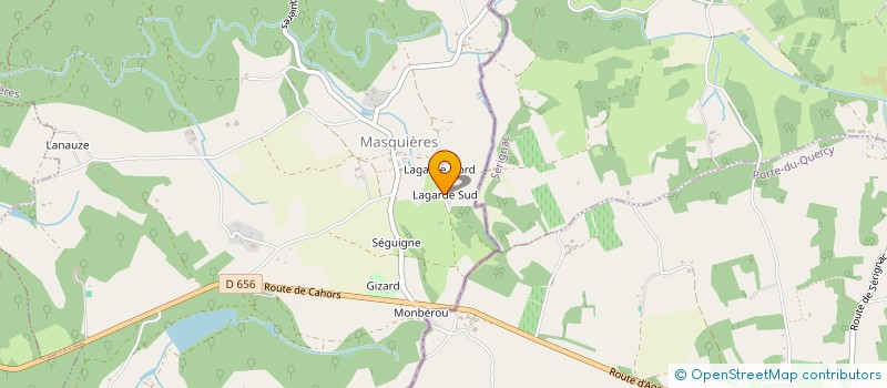 localisation de l'entreprise OXYMAS  MASQUIERES