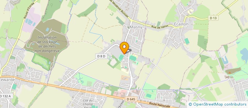 localisation de l'entreprise OXYMEDOS  MASNY