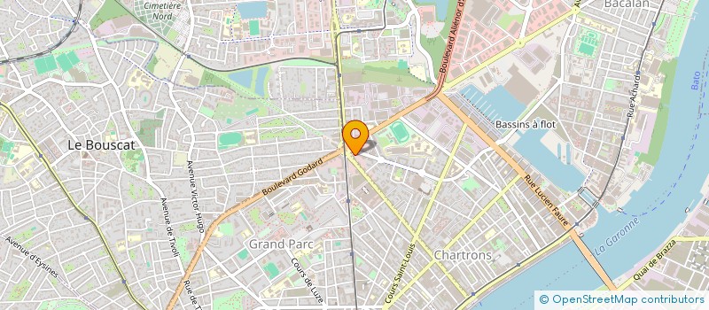 localisation de l'entreprise OXYMETAL EXCELLENCE  BORDEAUX