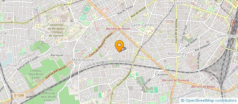 localisation de l'entreprise OXYMILL  TALENCE