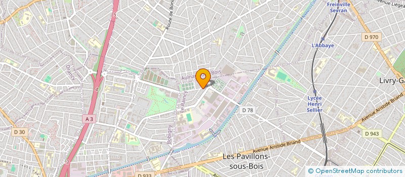 localisation de l'entreprise OXYMORDRE  LES PAVILLONS-SOUS-BOIS