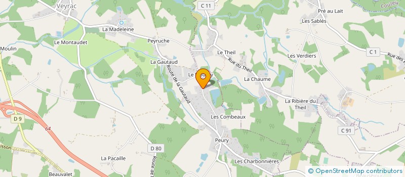 localisation de l'entreprise OXYMORE  VEYRAC