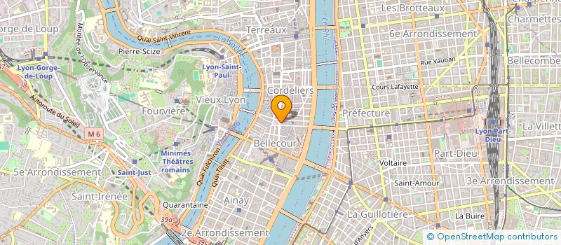 localisation de l'entreprise OXYMORE à LYON