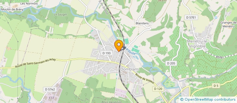 localisation de l'entreprise OXYMORE à DOMBLANS