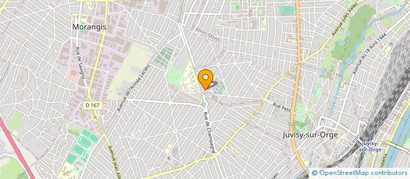 localisation de l'entreprise OXYNEL TRAJET à JUVISY-SUR-ORGE