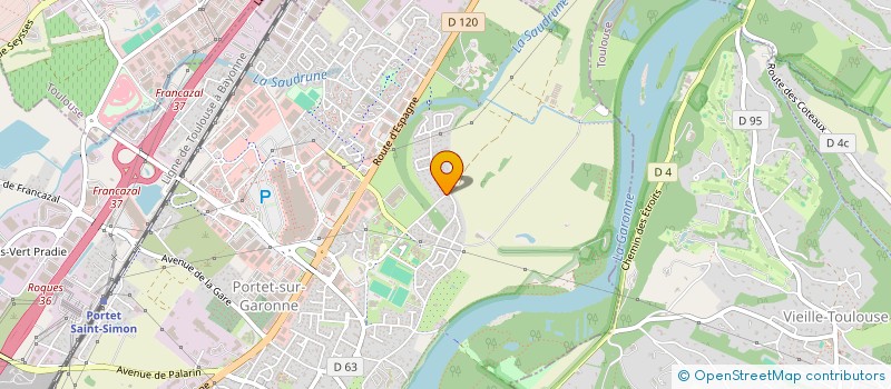 localisation de l'entreprise OXYNETT à PORTET-SUR-GARONNE