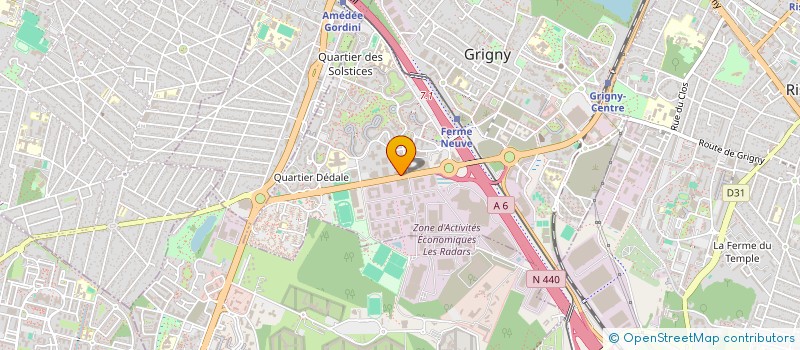 localisation de l'entreprise OXYPURE  GRIGNY