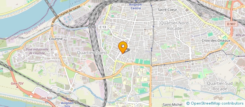 localisation de l'entreprise OXYPUT  AVIGNON