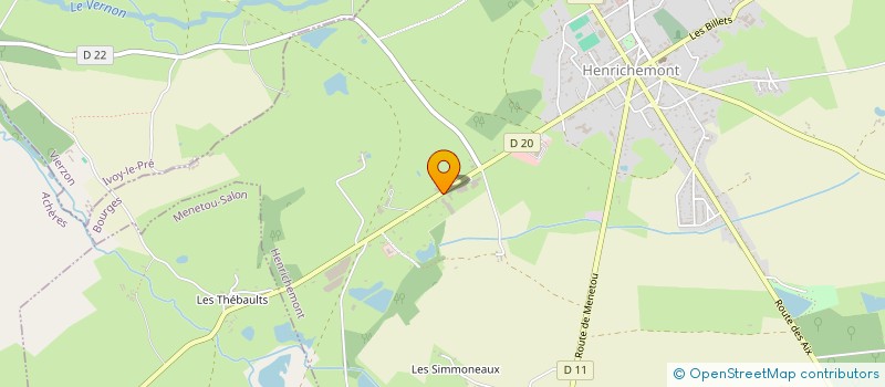 localisation de l'entreprise OXYSTRESS TECHNOLOGIES  HENRICHEMONT