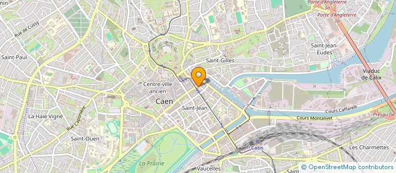 localisation de l'entreprise OXYVAPE à CAEN