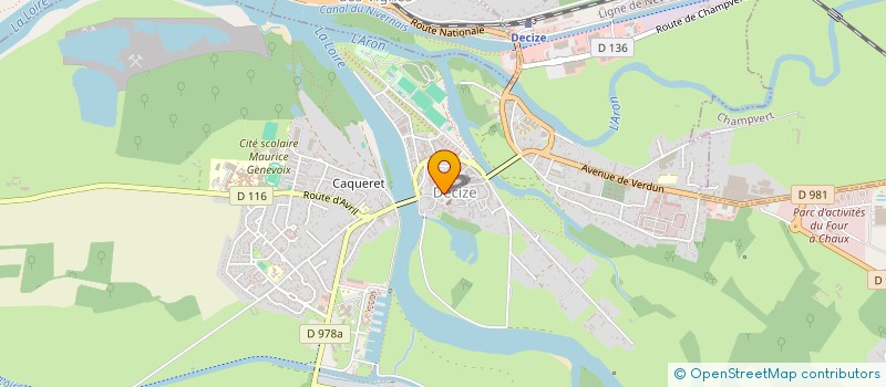 localisation de l'entreprise OXYVITAL  DECIZE