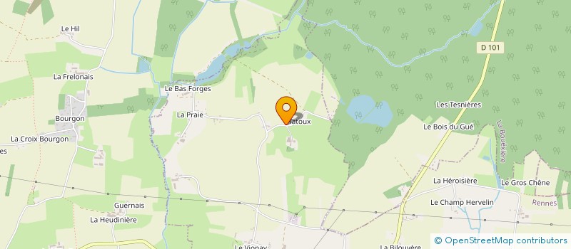 localisation de l'entreprise OXYXO  SERVON-SUR-VILAINE