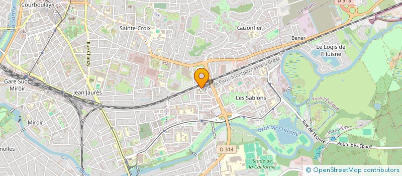 localisation de l'entreprise OYA  LE MANS