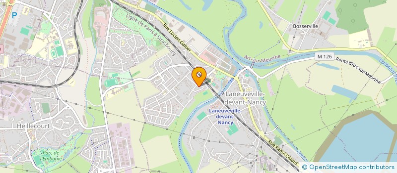 localisation de l'entreprise OYA EXPRESS  LANEUVEVILLE-DEVANT-NANCY