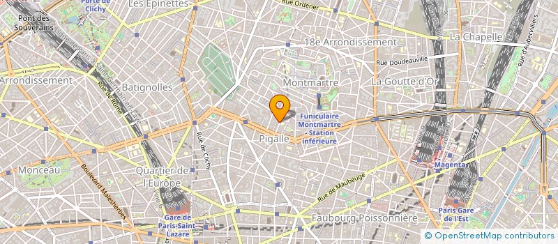 localisation de l'entreprise OYA PRODUCTIONS  PARIS