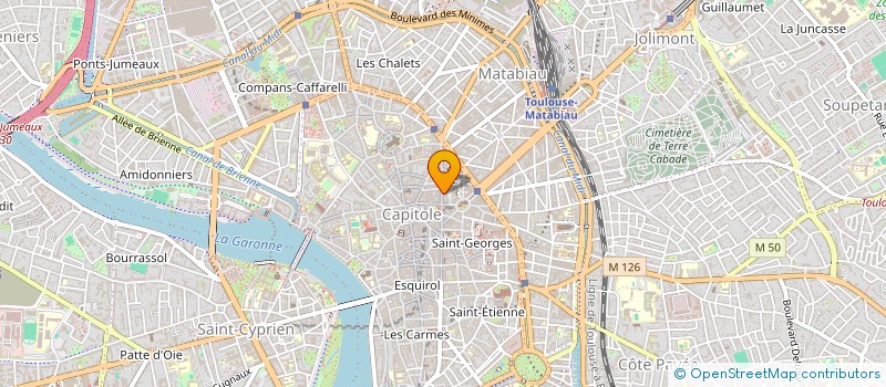 localisation de l'entreprise OYA YOGA à TOULOUSE