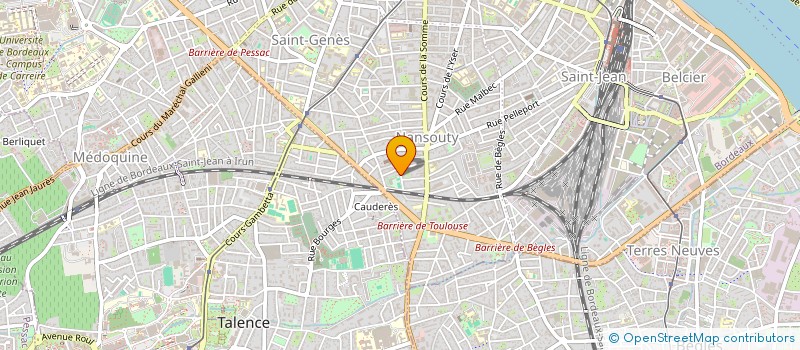 localisation de l'entreprise OYAAT  BORDEAUX