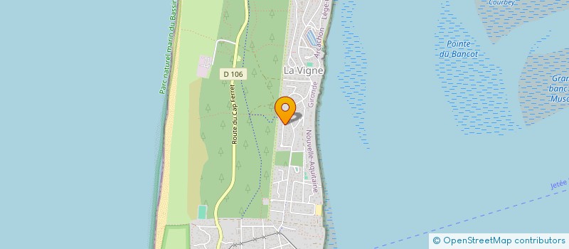 localisation de l'entreprise OYAT  LEGE-CAP-FERRET