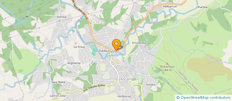 localisation de l'entreprise OYAT ARCHITECTES  ASCAIN