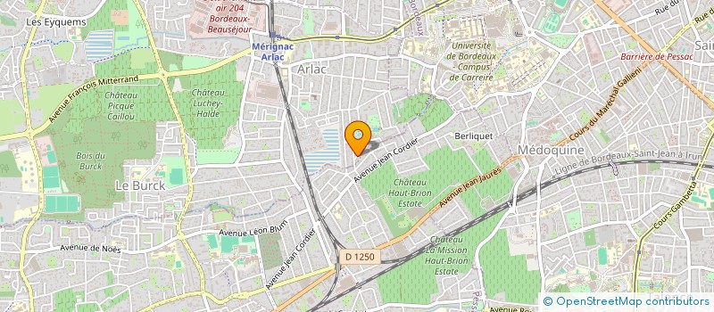 localisation de l'entreprise OYAT CAPITAL  MERIGNAC