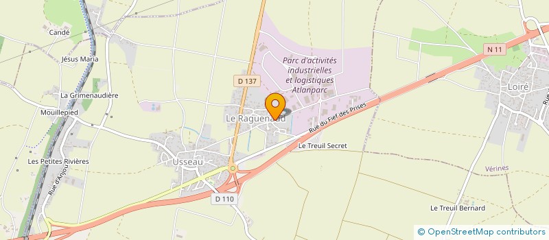 localisation de l'entreprise OYAT & CO  SAINTE-SOULLE