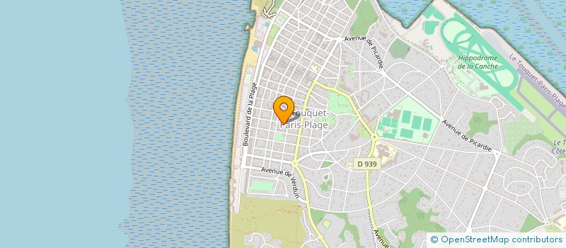 localisation de l'entreprise OYATS 44 à LE TOUQUET-PARIS-PLAGE