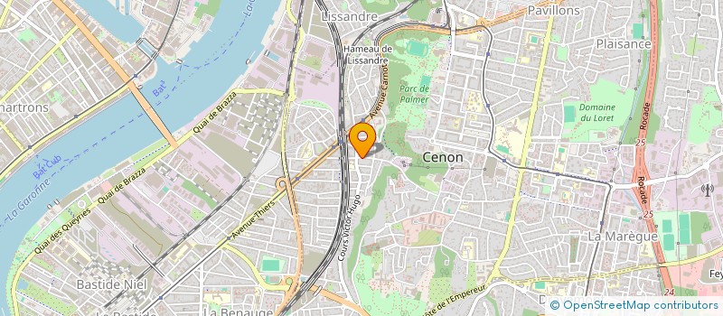 localisation de l'entreprise OYILI BETI FRANCE SUD OUEST à CENON