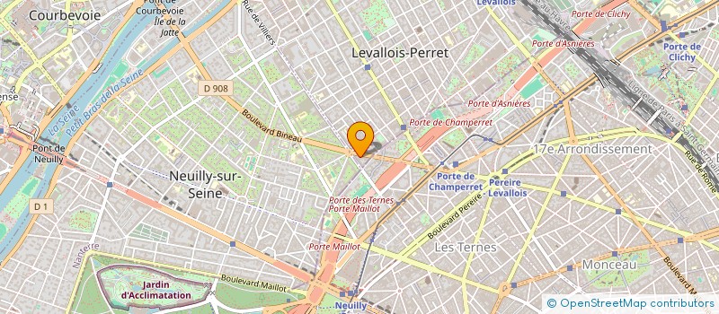localisation de l'entreprise OYMAN CORP à LEVALLOIS-PERRET