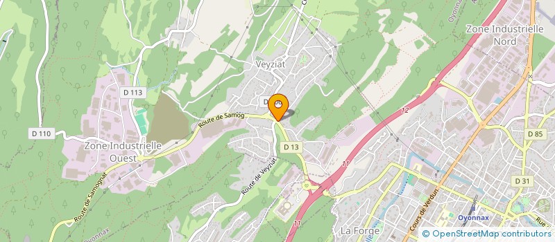 localisation de l'entreprise OYONAS SUSHI  GRENOBLE