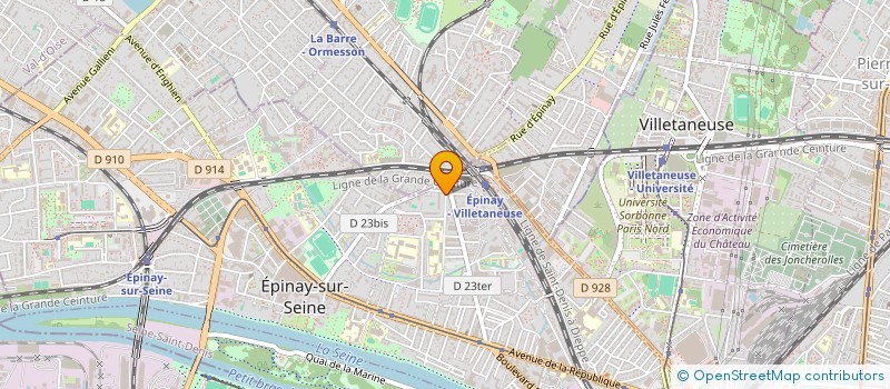 localisation de l'entreprise OYONKI-SAXA à EPINAY-SUR-SEINE