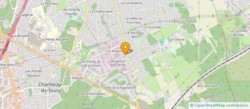 localisation de l'entreprise OYSHI-DESS  SAINT-AVERTIN