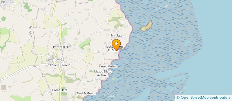 localisation de l'entreprise OYSTER BAR  LANMODEZ