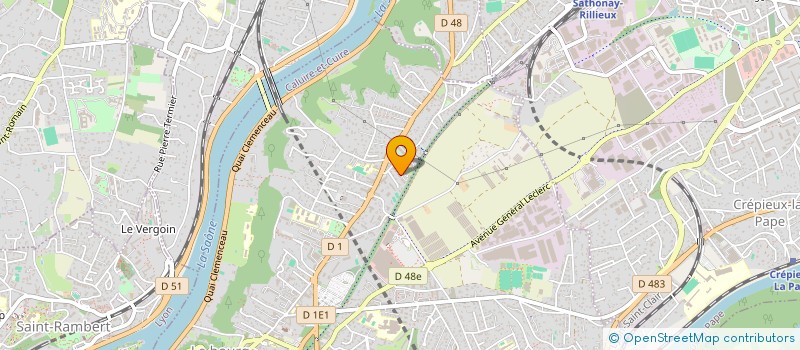 localisation de l'entreprise OYTIER  CALUIRE-ET-CUIRE