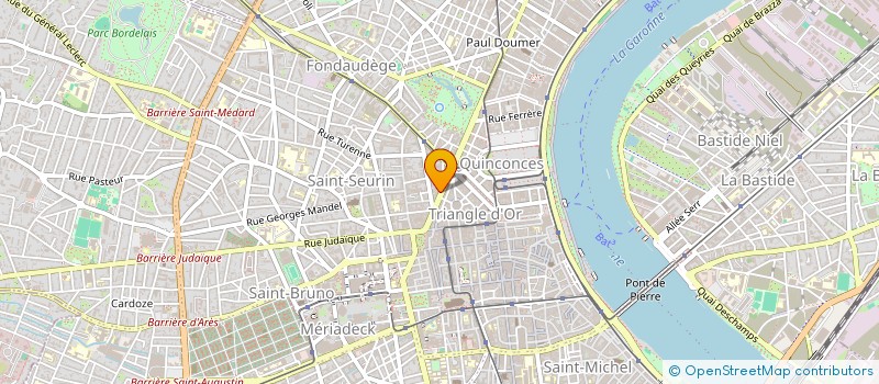 localisation de l'entreprise OZ à BORDEAUX