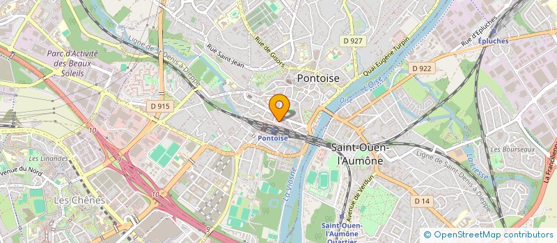 localisation de l'entreprise OZ  OSNY