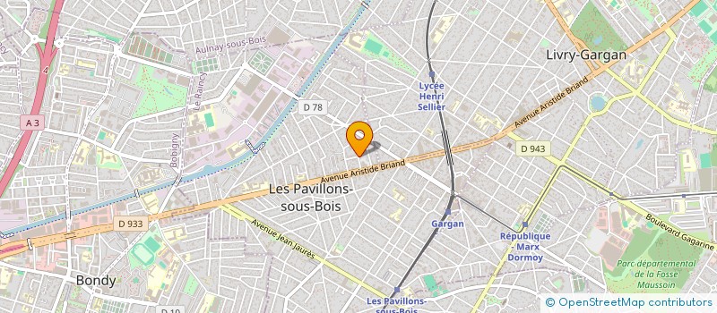 localisation de l'entreprise OZ à LES PAVILLONS-SOUS-BOIS