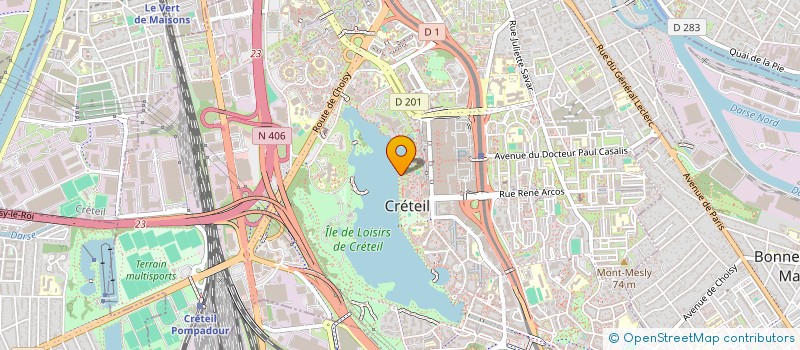 localisation de l'entreprise OZ  BONNEUIL-SUR-MARNE