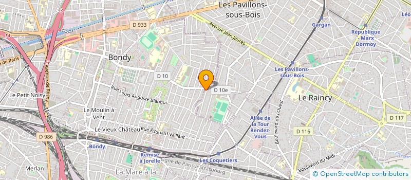 localisation de l'entreprise OZ à LES PAVILLONS-SOUS-BOIS