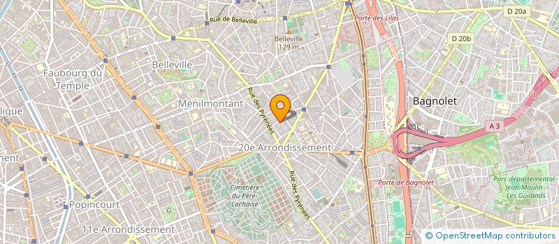 localisation de l'entreprise OZ  PARIS