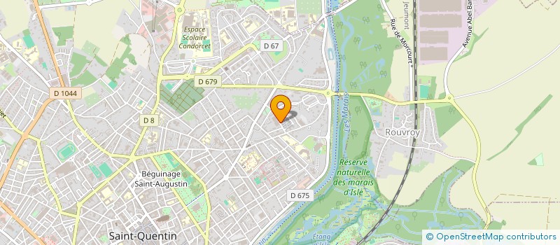 localisation de l'entreprise OZ-AH 03 à SAINT-QUENTIN
